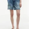 Denim Utility Shorts