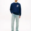 Distressed Regular Straight Jeans