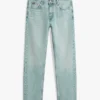Distressed Regular Straight Jeans