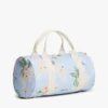 Duffelbag med blomstertrykk for barn
