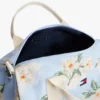 Duffelbag med blomstertrykk for barn