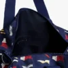 Duffelbag med seilflagg over hele