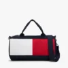 Dufflebag for barn med fargerikt flagglogo