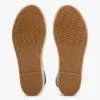 Espadrille med plattform og vridbare stropper i skinn
