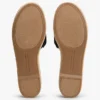 Espadrille-sandaler med brodert monogram