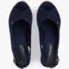 Espadrille-sandaler med kilehæl og hælrem