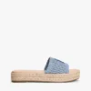 Espadrille-sandaler med monogram Espadrille-sandaler med monogram
