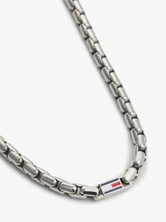 Flag Chain Link-halskjede