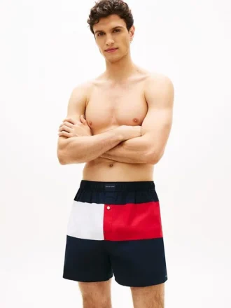 Flag Logo Colorblock vevd boksershorts