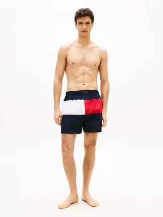 Flag Logo Colorblock vevd boksershorts