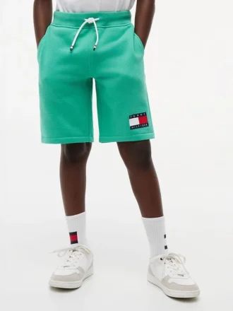 Flag Logo-sweatshorts for barn