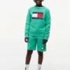 Flag Logo-sweatshorts for barn