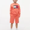 Flag Logo-sweatshorts for barn