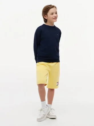 Flag Logo-sweatshorts for barn