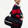 Flag Stripe Logo-duffelbag for barn