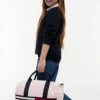 Flag Stripe Logo-duffelbag for barn