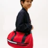 Flag Stripe Logo-duffelbag for barn