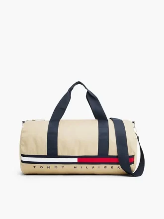 Flag Stripe Logo Duffle