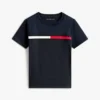 Flag Stripe Logo T-skjorte for barn