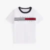 Flag Stripe Logo T-skjorte for barn