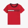 Flag Stripe Logo T-skjorte for barn