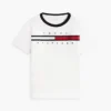 Flag Stripe Logo T-skjorte for barn