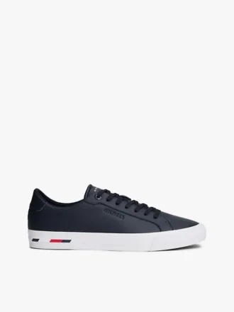 Flag Stripe vulkanisert skinnsneaker