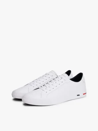 Flag Stripe vulkanisert skinnsneaker