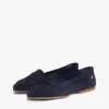 Fleksibel Penny Loafer i semsket skinn