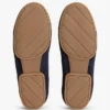 Fleksibel Penny Loafer i semsket skinn