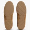 Fleksibel Penny Loafer i semsket skinn