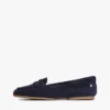 Fleksibel Penny Loafer i semsket skinn