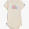 Flerfarget body med Tommy-logo til babyer