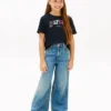 Flerfarget Hilfiger-logo-T-skjorte for barn
