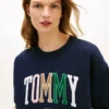 Flerfarget Varsity Tommy Logo-genser