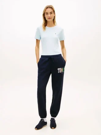 Flerfarget Varsity Tommy Logo-joggebukse