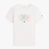 Flerfarget Varsity Tommy-logo T-skjorte