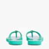 Flip-flops med metallbeslag og monogramtrykk Flip-flops med metallbeslag og monogramtrykk