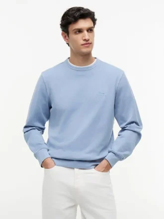 Garment-Dyed Crewneck Sweatshirt