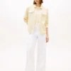 Garment-Dyed Denim Shirt Jacket
