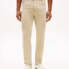 Garment-Dyed Slim Jeans