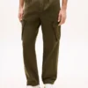 Garment-Dyed Straight Cargo Bukser