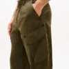 Garment-Dyed Straight Cargo Bukser