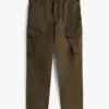 Garment-Dyed Straight Cargo Bukser