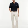 Garment-Dyed Straight Jeans