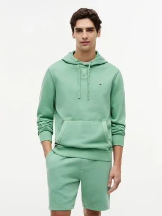 Garment-Washed Terry Hoodie