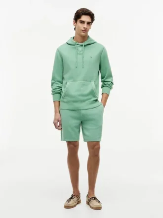 Garment-Washed Terry Hoodie
