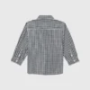 Gingham-skjorte for babyer