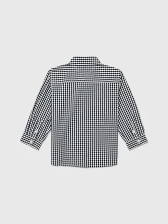 Gingham-skjorte for babyer