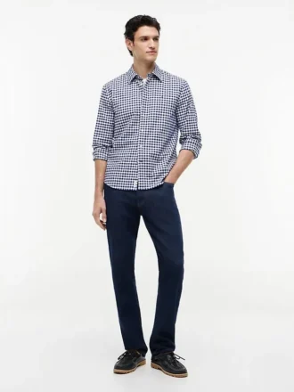 Gingham-skjorte i regular fit